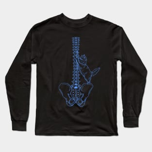 Cat Scratch Fever (blue) Long Sleeve T-Shirt